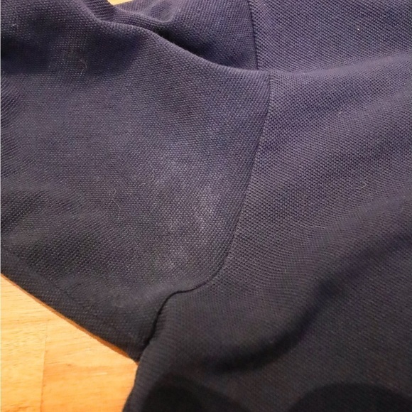 COPY - LACOSTE Navy Polo short sleeved  shirt size medium - Picture 5 of 6